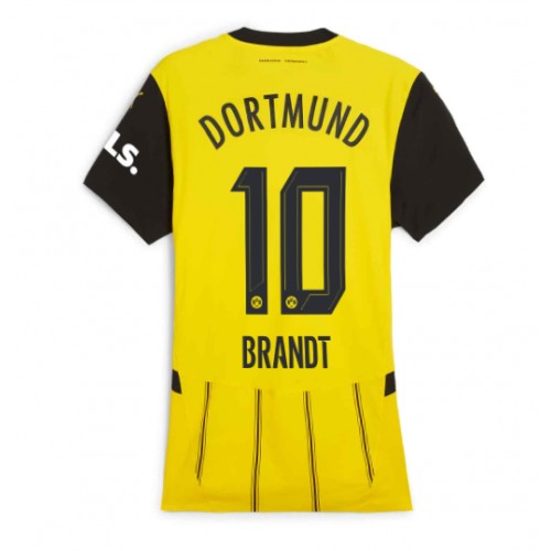 Ženski Nogometni dresi Borussia Dortmund Julian Brandt #10 Domači 2024-25 Kratek Rokav